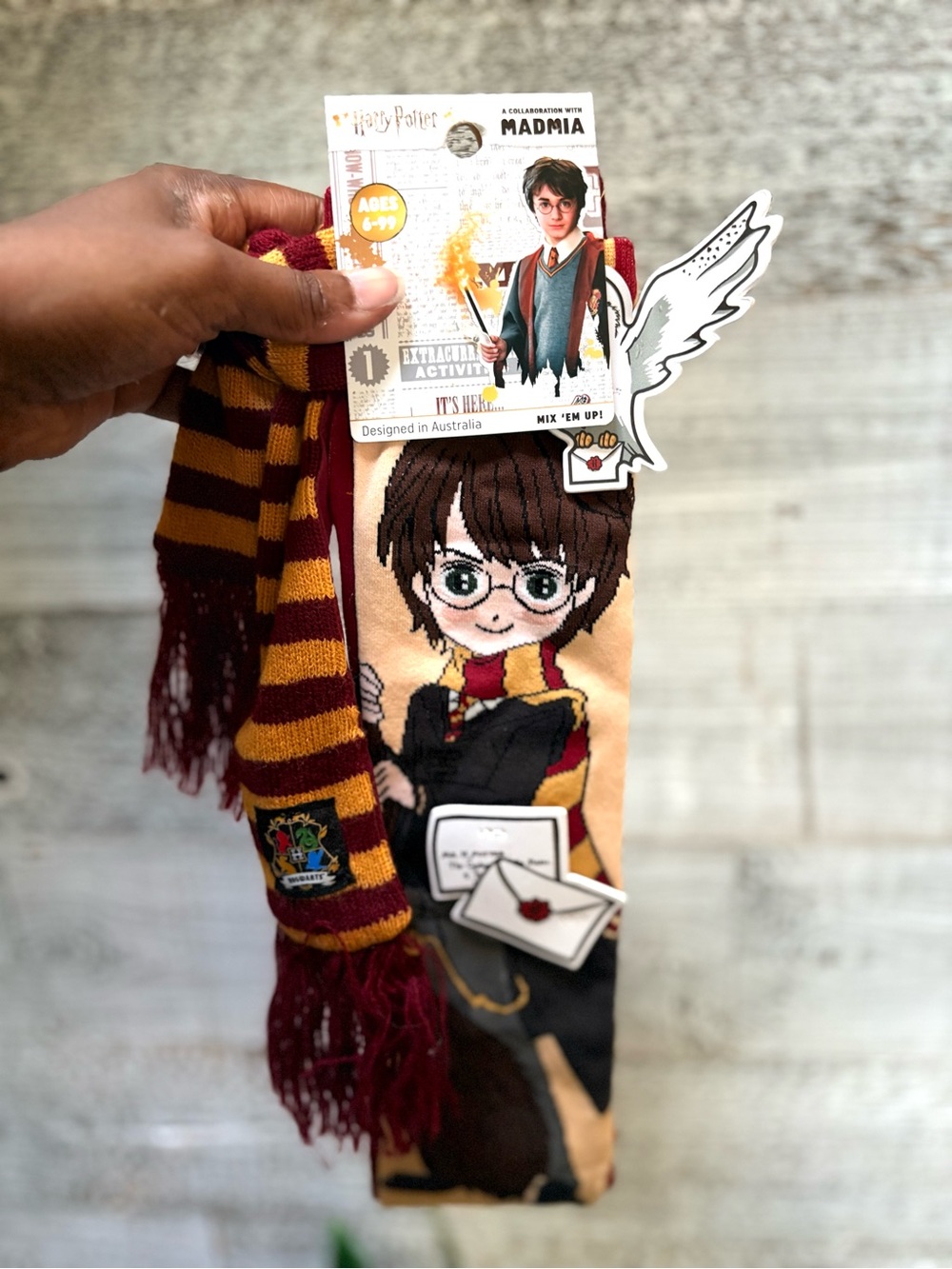 MADMIA x Harry Potter | NWT Collaboration Gryffindor Hogwarts Socks - O/S